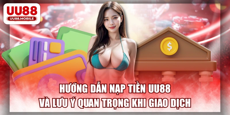 Hướng Dẫn Nạp Tiền UU88 Và Lưu Ý Quan Trọng Khi Giao Dịch